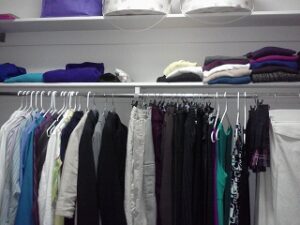 East wall of my closet