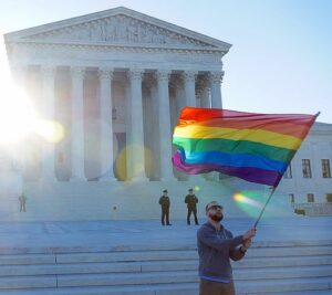 SCOTUS APRIL 2015 LGBTQ 54663 by Ted Eytan from Flickr (Creative Commons License)