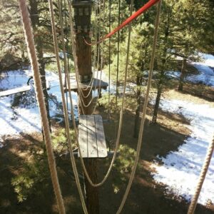 One of the obstacles at the Flagstaff Extreme Adventure Course, Courtesy of FLG X.